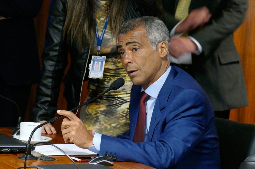 Senador Romário (Pode-RJ) é o relator da sugestão na Comissão de Direitos Humanos (CDH).