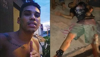 Jovem morto a tiros na porta de casa