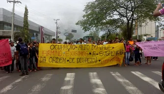 Manifestação na Frei serafim
