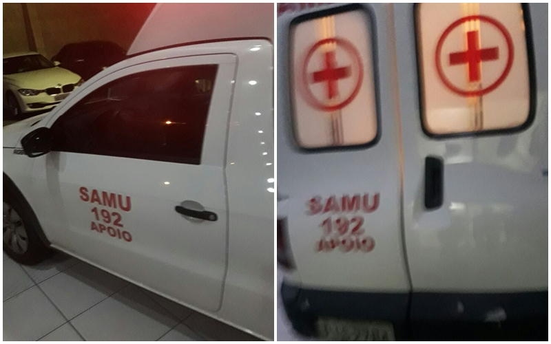 Ambulância terceirizada