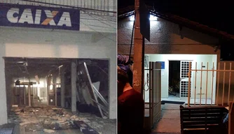 Agências que foram alvo das explosões