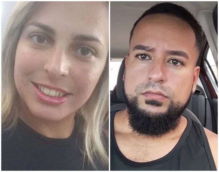 Aretha Dantas e Paulo Alves.