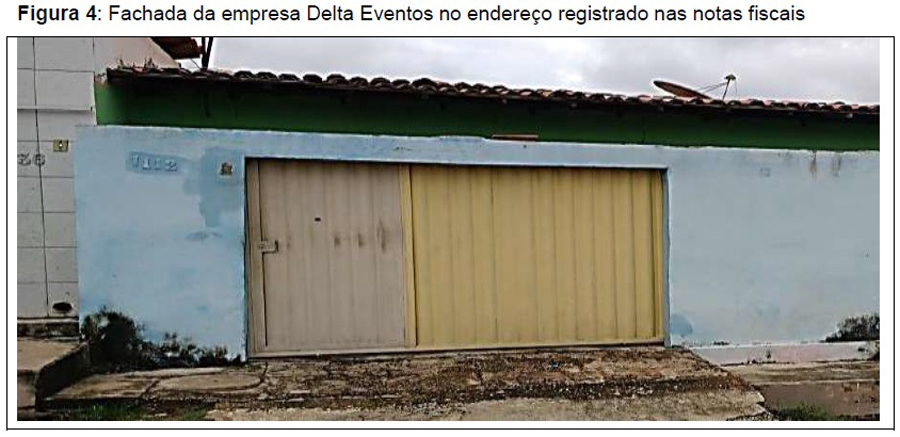 Sede da DELTA.EVENTOS que consta nas notas fiscais.