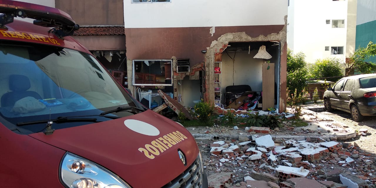 Explosão aconteceu na manhã deste sábado (20).