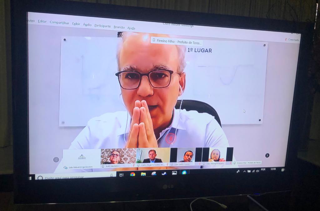 Firmino pede apoio a vereadores e deputados para o combate da Covid-19