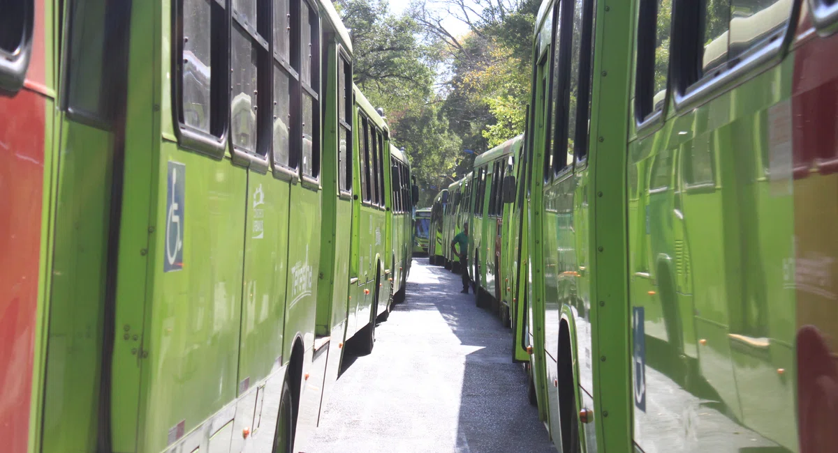 Paralisação dos ônibus