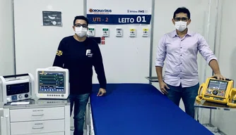 HUT recebe a doação de equipamentos