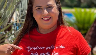 Prefeita Karyne do Rodrigão de Cocal de Telha.