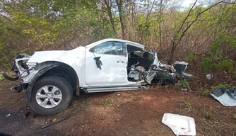 Carro envolvido no acidente