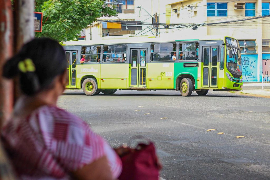 Circulação dos ônibus em Teresina