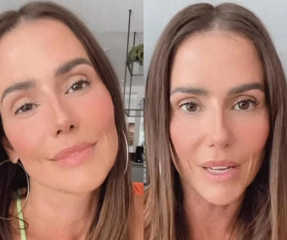 Deborah Secco explica situação com Wanessa no stories do Instagram.