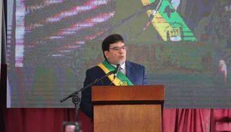 Posse do governador Rafael Fonteles no Karnak