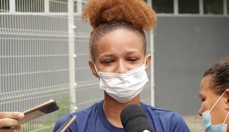 Raynara da Silva, amiga da estudante Janaína da Silva