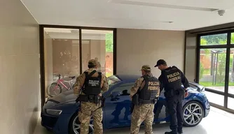PF cumpre mandado de busca e apreensão em Teresina.