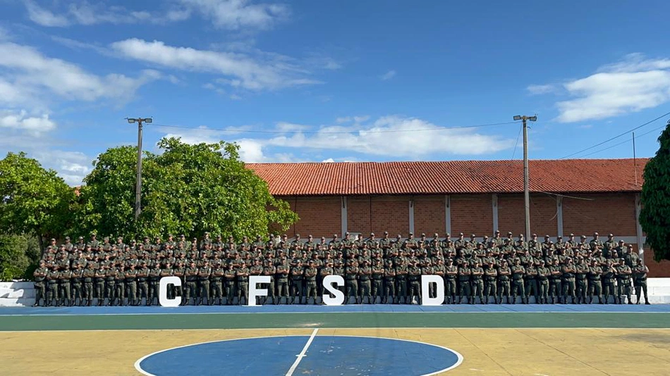 Alunos do Curso de Formação de Soldados