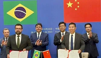 Rafael Fonteles na China.