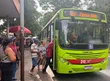 Greve dos ônibus.