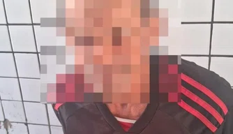 Suspeito preso pela Polícia Militar