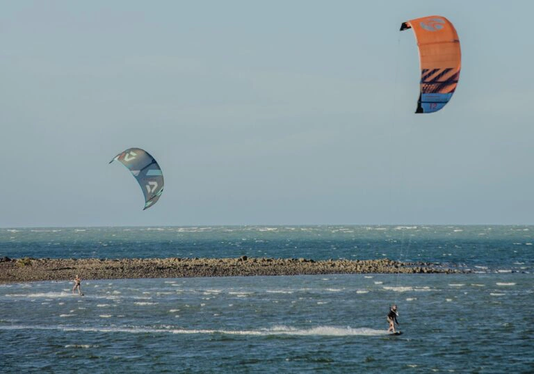 Kitesurfe em Cajueiro da Praia (Foto: Thiago Amaral)
