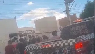 Protesto de familiares
