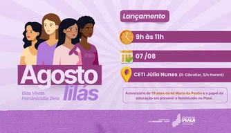 Campanha Agosto Lilás
