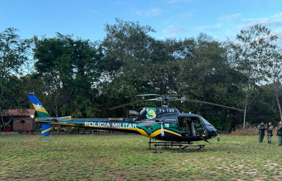 Reforço aéreo vai intensificar combate a incêndio florestal em Pavussu