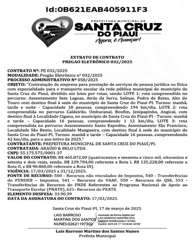 Contrato.