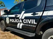Viatura da Polícia Civil.