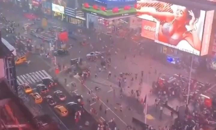 Tiroteio na Times Square, em Nova York