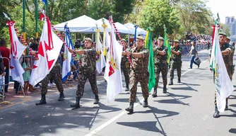 Desfile de 7 de Setembro em Teresina.