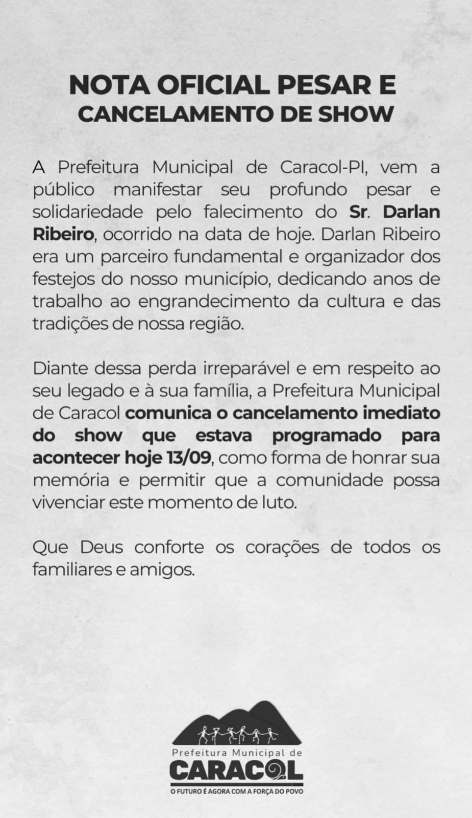 Nota de pesar
