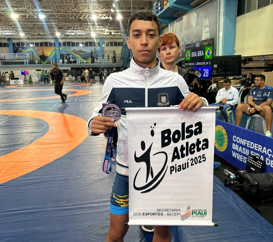 Atleta piauiense Samuel Cardoso