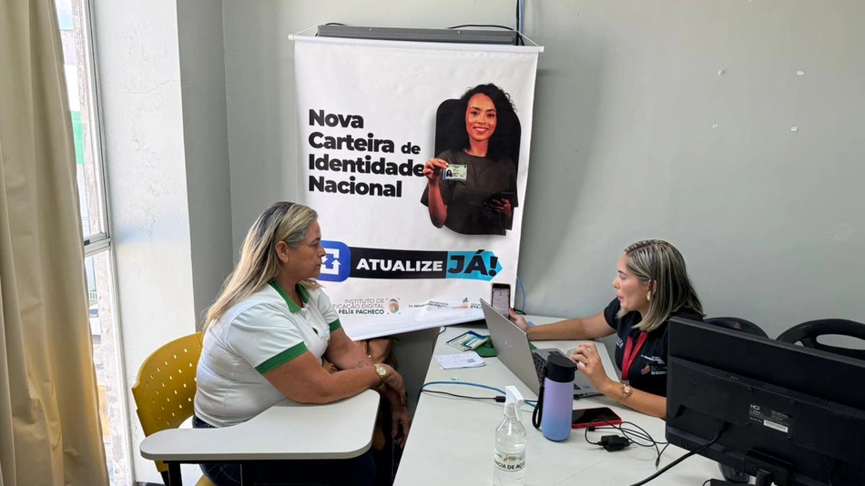 Emissão da nova Carteira de Identidade Nacional
