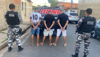 Três menores com duas armas de fogo são apreendidos em Teresina
