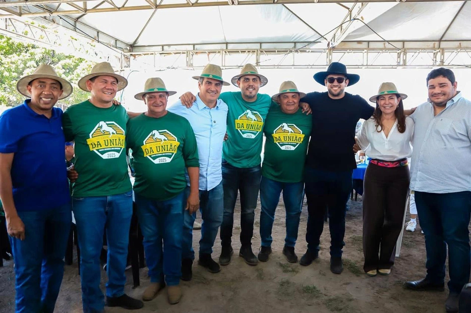 Senador Ciro Nogueira na cidade de Nossa Senhora dos Remédios, Piauí