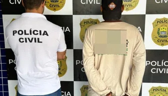 Homem é preso acusado de estupro contra filha em Bom Jesus