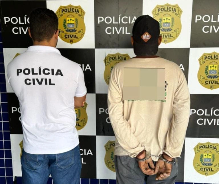 Homem é preso acusado de estupro contra filha em Bom Jesus