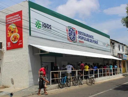 Restaurante Popular de Teresina serviu mais de 324 mil refeições, diz levantamento