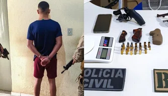 Ex-militar do Exército é preso durante operação do BEPI em Picos