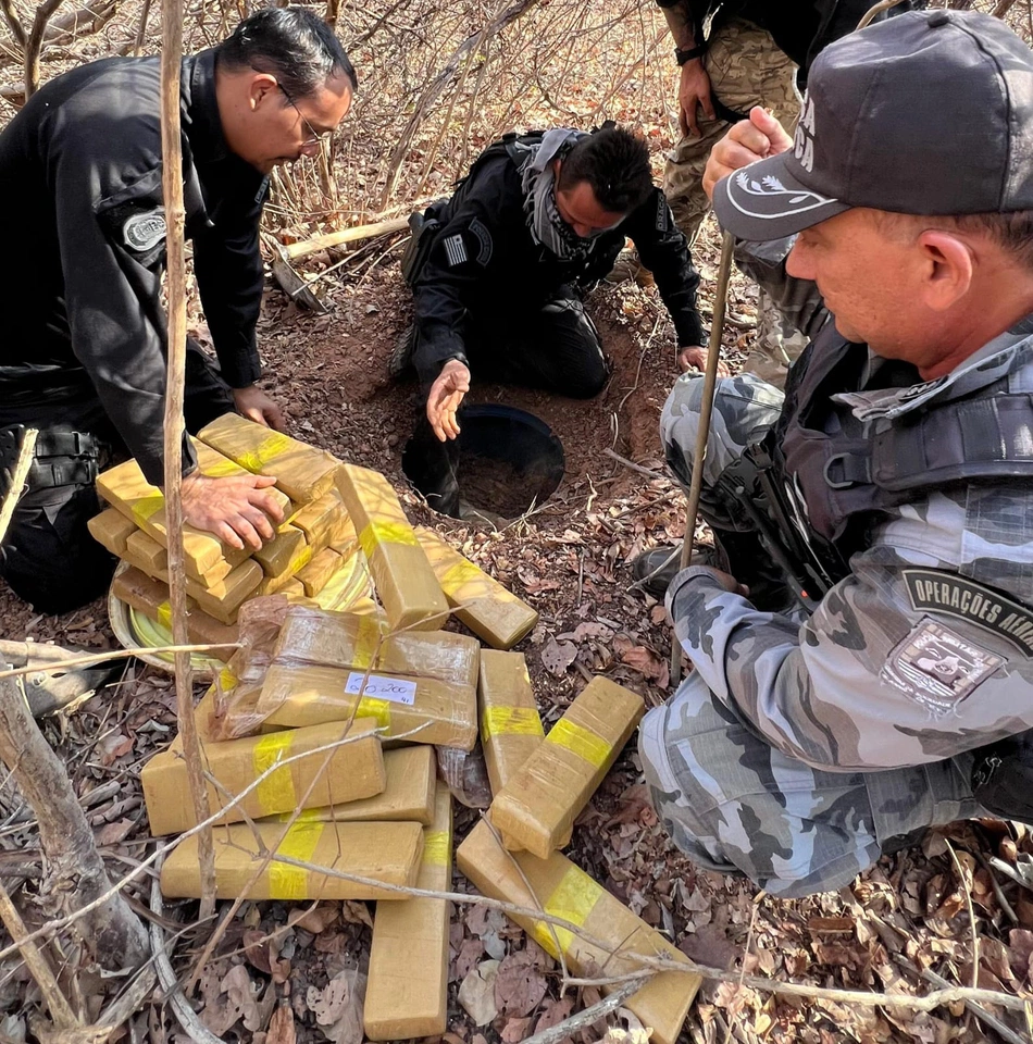 Operação integrada resulta na apreensão de aproximadamente 300 Kg de cocaína no litoral piauiense