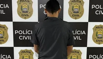 Suspeito preso