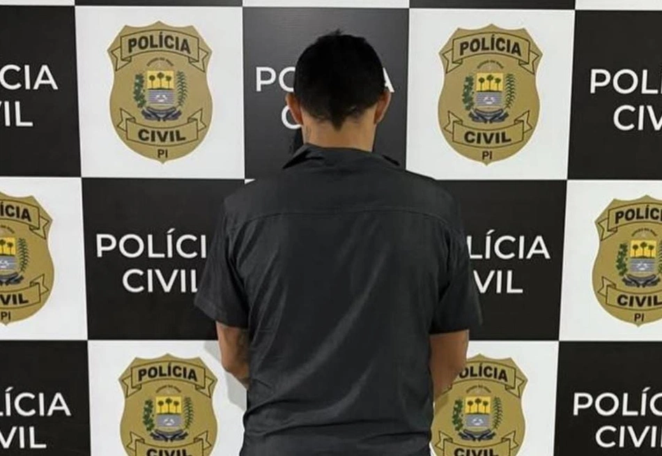 Suspeito preso