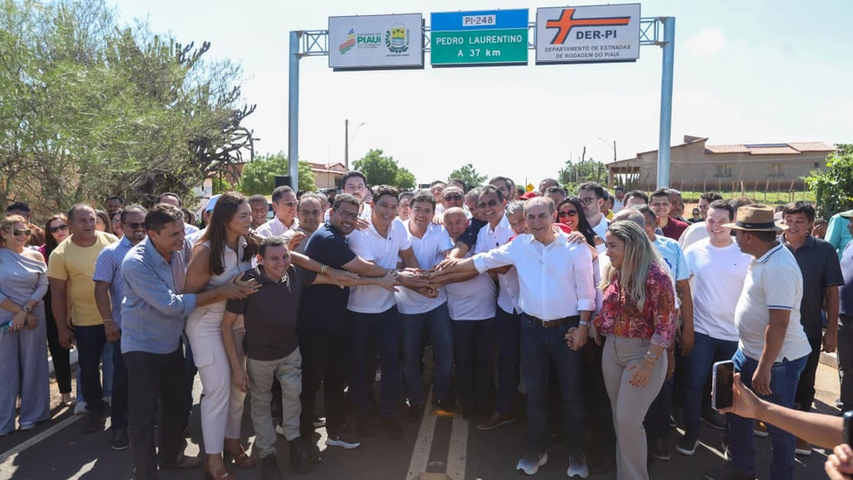 Inauguração da pavimentação da Rodovia PI-248