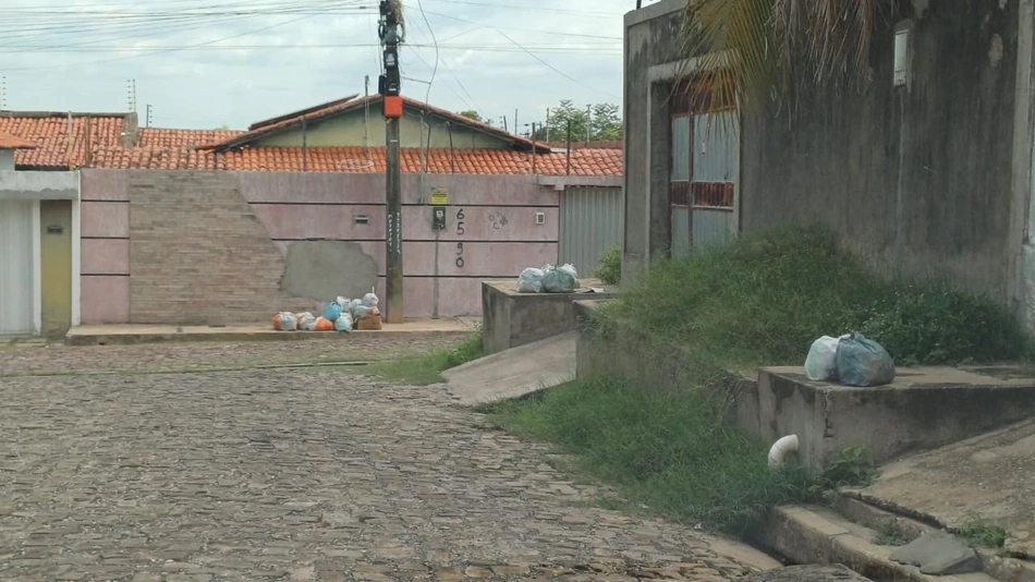 Falta de coleta de lixo