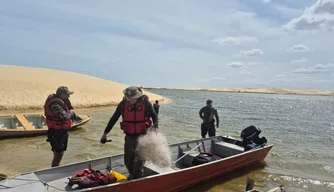Operação Piracema apreende 10 mil metros de redes de pesca