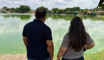 Fiscalização técnica na Lagoa da Nova Brasília