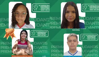 Estudantes da rede municipal de Esperantina ganham menção honrosa na OBMEP