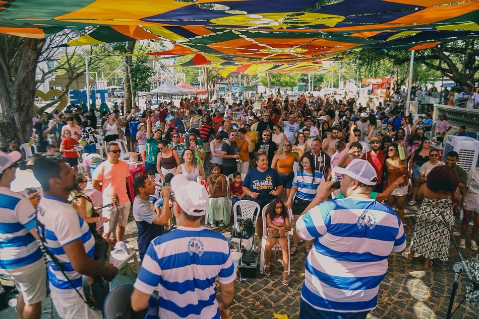 Prévia de Carnaval no Centro de Teresina