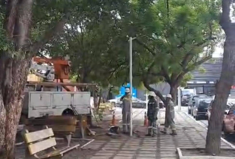 Constantes casos de vandalismo contra a iluminação pública