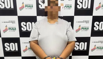 Suspeito preso